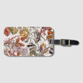 Waterverf Zee Life Patroon 2 Bagagelabel (Voorkant (horizontaal))