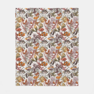 Waterverf Zee Life Patroon 2 Fleece Deken