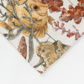 Waterverf Zee Life Patroon 2 Fleece Deken (Hoek)