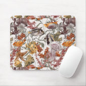 Waterverf Zee Life Patroon 2 Muismat (Met muis)