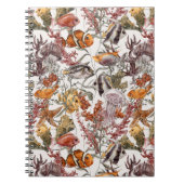 Waterverf Zee Life Patroon 2 Notitieboek (Voorkant)