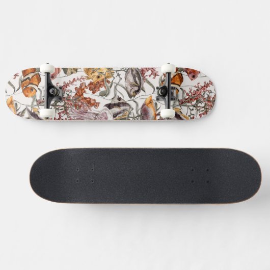 Waterverf Zee Life Patroon 2 Skateboard (Horizontaal)