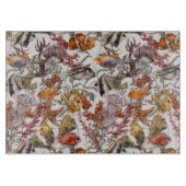 Waterverf Zee Life Patroon 2 Snijplank (Voorkant)