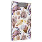 Waterverf Zee Life Patroon 4 Klembord (Rechts)
