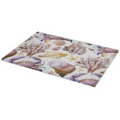 Waterverf Zee Life Patroon 4 Snijplank (Hoek)