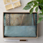 Waterverf  zee maritieme Glarus meeuw Tissuepapier (Geschenk)