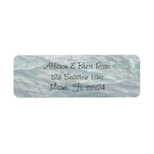 Waterverf Zee Return Address Labels