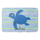 Waterverf Zee schildpad Badmat (Voorkant)