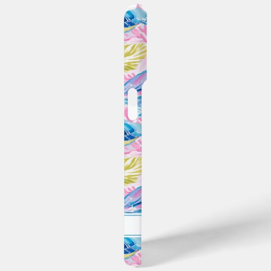Waterverf Zee Schildpadden Monogram Case-Mate iPhone Case (Achterkant / Rechts)