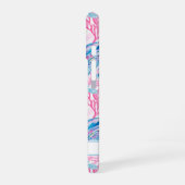 Waterverf Zee Schildpadden Monogram iPhone 16 Hoesje (Linkerkant)