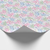 Waterverf Zee Schildpadden Oceaan Cadeaupapier (Hoek)