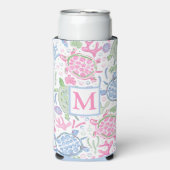 Waterverf Zee Seltzer Blikjeskoeler (Seltzer Voorkant)