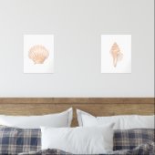 Waterverf Zee Shell Beach Decor Muurkunst Sets (Slaapkamer)