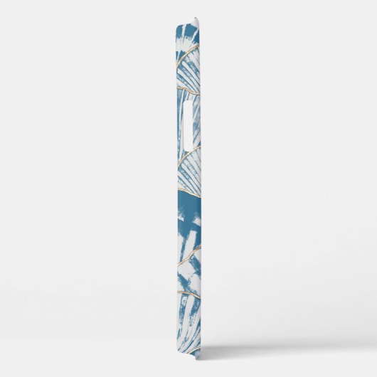 Waterverf zee shell japanese golven naadloos Case-Mate iPhone case (Achterkant / Rechts)