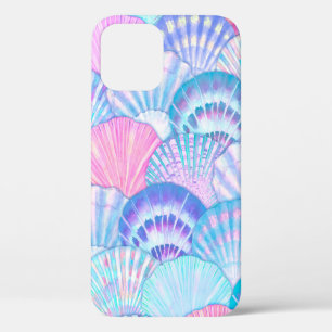 Waterverf zee shell naadloos patroon. Handtekening Case-Mate iPhone Case