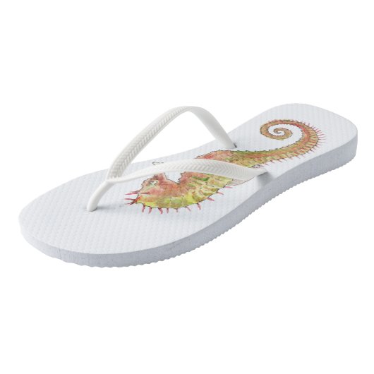 Waterverf Zee Teenslippers (Schuin)