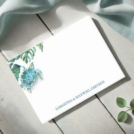 Waterverf Zee Tropisch Post-it® Notes