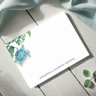 Waterverf Zee Tropisch Post-it® Notes