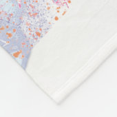 Waterverf Zee Turtle Fleece Deken (Hoek)