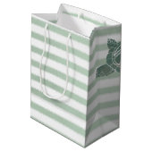 Waterverf Zee Turtle Medium Cadeauzakje (Achterkant Gekanteld)