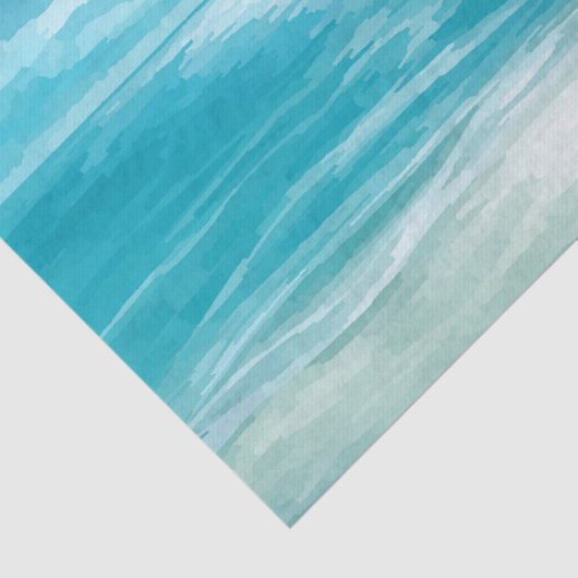 Waterverf Zee Turtle Nesting Tissuepapier (Detail)