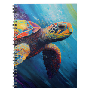Waterverf Zee Turtle Notitieboek