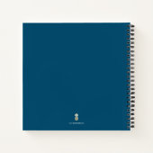 Waterverf Zee Turtle Personalized Journal Notitieboek (Achterkant)