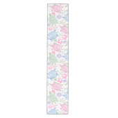 Waterverf Zee Turtles Coastal Ocean Monogram Medium Tafelloper (Voorkant)