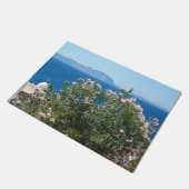 Waterverf zee uitzicht deurmat (Schuin)