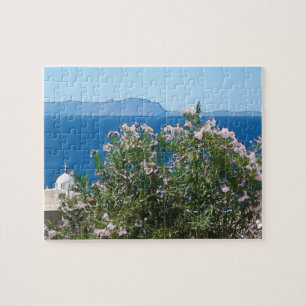 Waterverf zee uitzicht legpuzzel