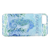 Waterverf zeebaars Moderne geometrische Case-Mate iPhone Case (Achterkant (Horizontaal))