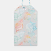 Waterverf Zeeen en groeten - Label Cadeaulabel (Achterkant)