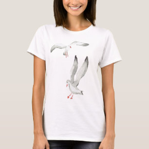 Waterverf zeegarren t-shirt