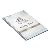 Waterverf Zeegelstrand Notitieboek (Rechterzijde)