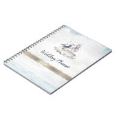 Waterverf Zeegelstrand Notitieboek (Linkerzijde)