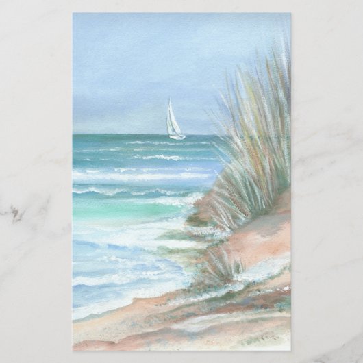 Waterverf zeekappapier (Voorkant)