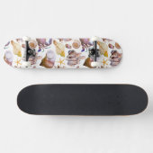 Waterverf Zeeleven Patroon 4 Skateboard (Horizontaal)