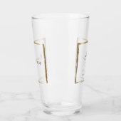 Waterverf zeemacht en blush grondman glas (Links)