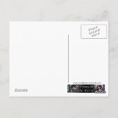 Waterverf Zeemeermin Art Briefkaart door Molly Har (Achterkant)