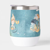 Waterverf Zeemeermin Bende Schattige Modern Bruilo (Rechts)