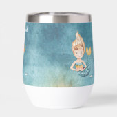 Waterverf Zeemeermin Bende Schattige Modern Bruilo (Achterkant)