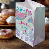 Waterverf zeemeermin eerste verjaardag medium cadeauzakje
