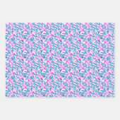 Waterverf Zeemeermin, Koraal en Zeemeerminstaart Inpakpapier Vel (Voorkant 2)