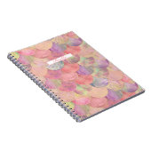 Waterverf Zeemeermin Schaal Gepersonaliseerd Notit Notitieboek (Rechterzijde)