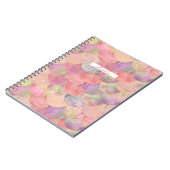 Waterverf Zeemeermin Schaal Gepersonaliseerd Notit Notitieboek (Linkerzijde)