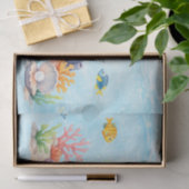 Waterverf Zeemeermin Verjaardag Tissuepapier (Geschenk)