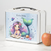 Waterverf Zeemeermin Zee Leven Schattige Mooi (In situ)