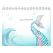 Waterverf Zeemeerminnelijke Kinderen en familie Kalender (Hoes)