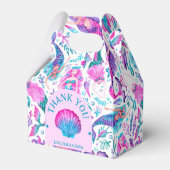 Waterverf Zeemeerminnen Gezamenlijke Zusters Verja Bedankdoosjes (Achterkant)