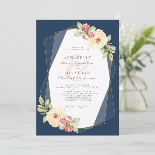 Waterverf zeemieperen kaart (Staand voorkant)